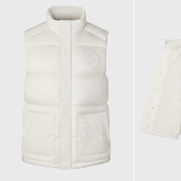 $950! NWT AUTHENTIC Canada Goose Paradigm Freestyle Vest - North Star White - L